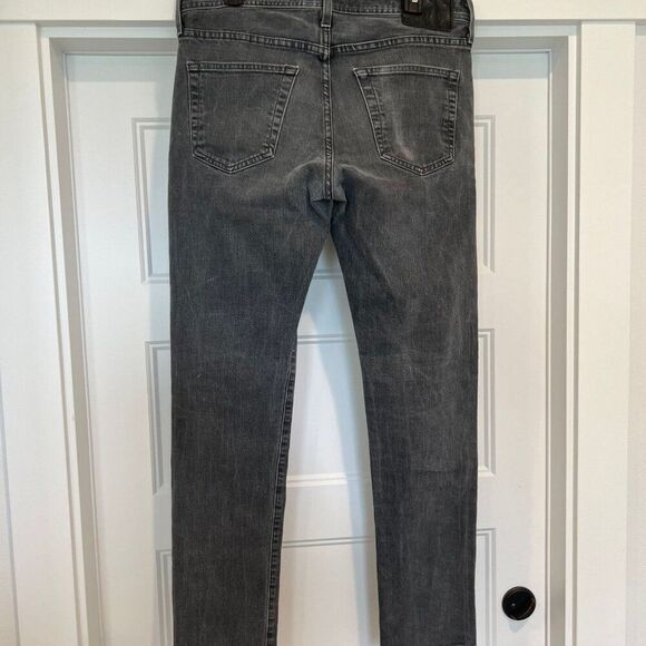 AG Adriano Goldschmied Tellis Men's 32x33 Gray Cotton Modern Slim Jeans - Picture 5 of 8